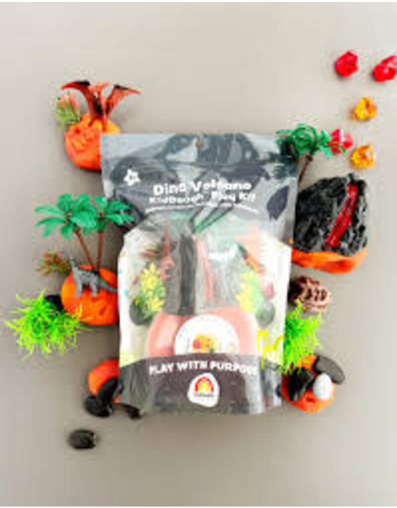 EGKD Dino Volcano (Cherry Mango) KidDough Play Kit