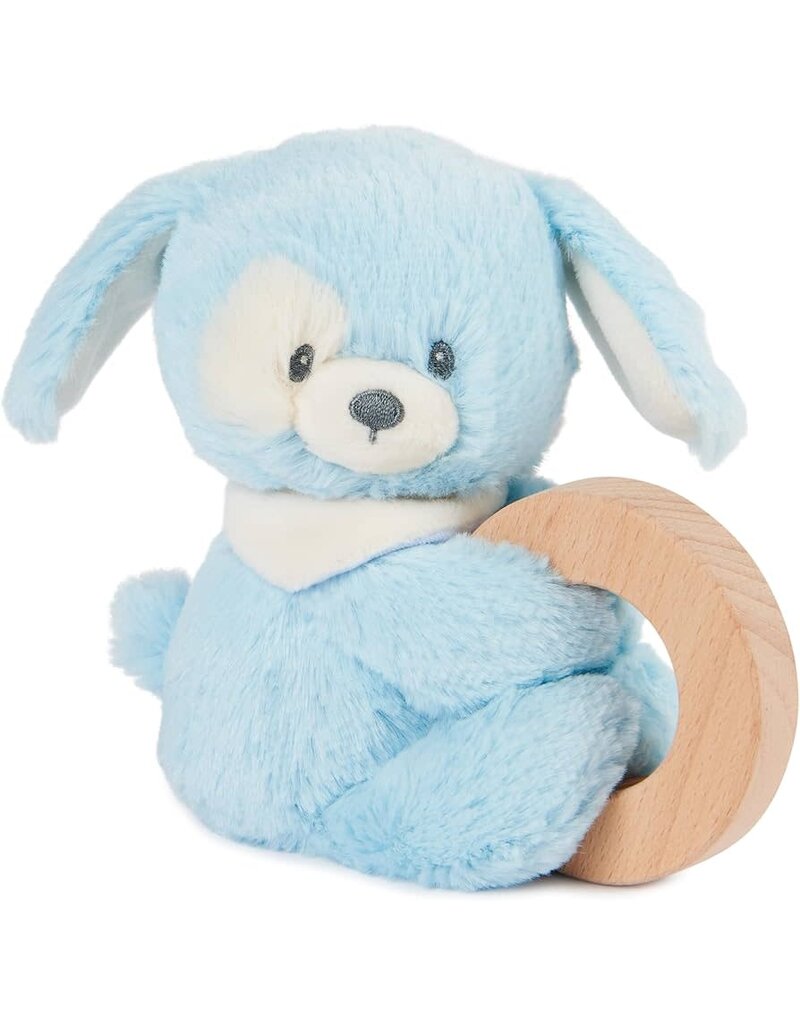 Gund Plush Gund Baby Bay Puppy Ring Rattle