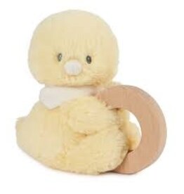 Gund Plush Gund Baby Buttercup Duckling Ring Rattle