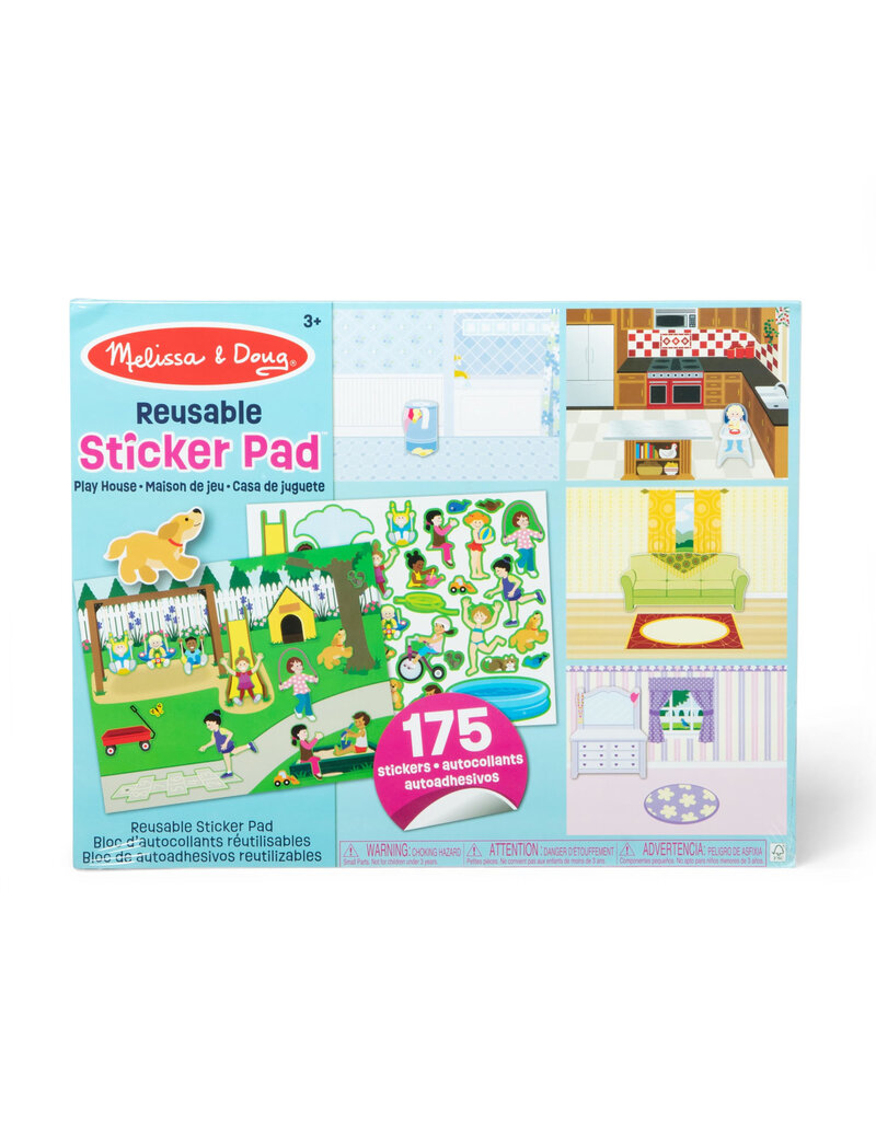 Melissa & Doug Art Supplies Sticker Pad - Play House!