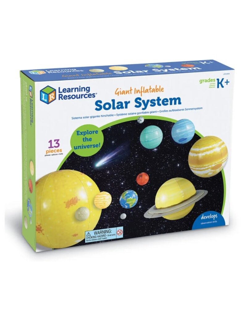 Learning Resources Science Kit Giant Inflatable Solar System Set