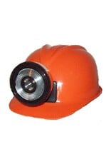 Squire Boone Village Official Miner Pow! Science! Mining Company - Helmet - Orange w/ Black Ring