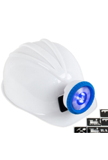 Squire Boone Village Official Miner Pow! Science! Mining Company - Helmet - White w/  Blue Ring