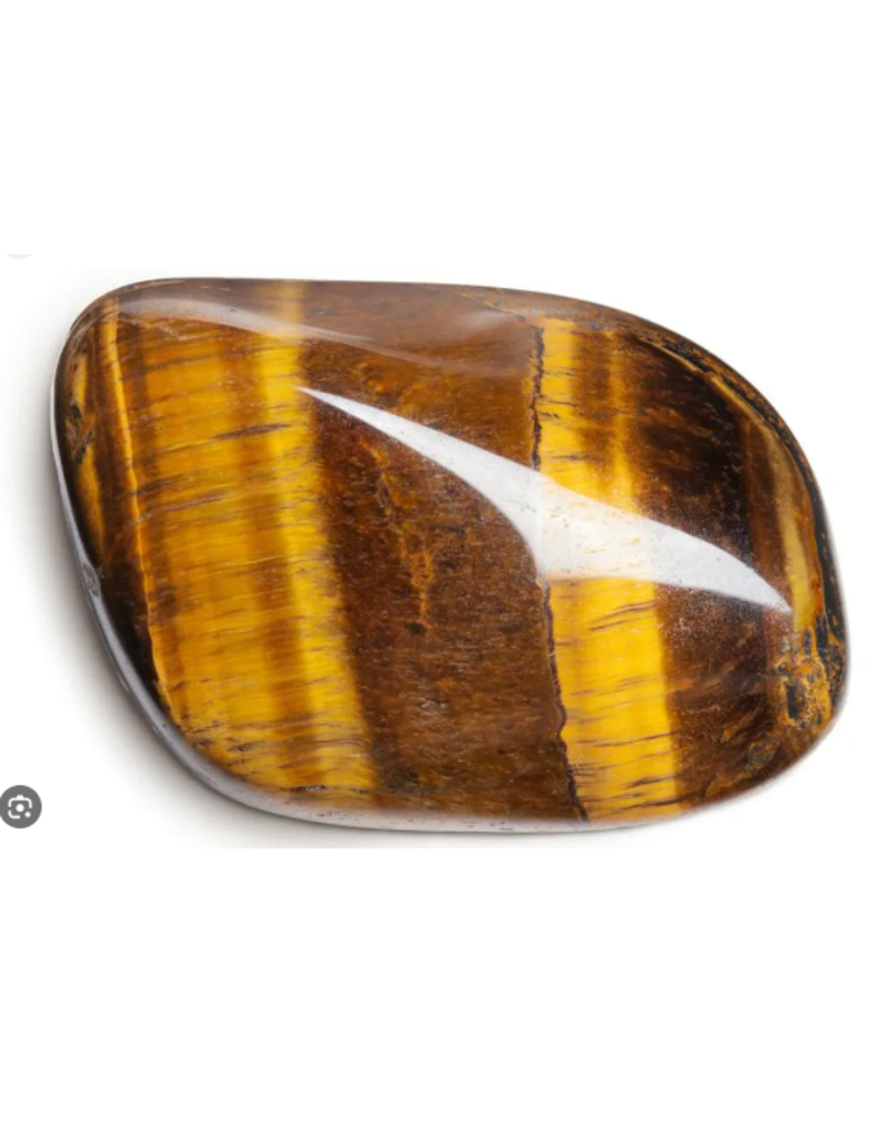 Squire Boone Village Rock/Mineral Tigereye, Tumbled 1 1/4"