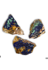 Squire Boone Village Azurite Druse 1 1/2" sold single