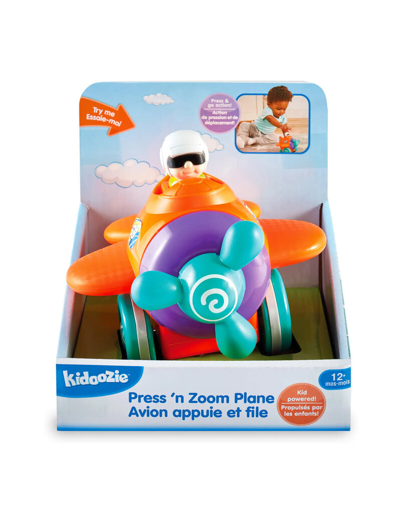 Kidoozie Press 'n Zoom Plane