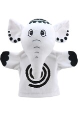 The Puppet Company My First Black & White Puppets - Elephant Hand Puppet