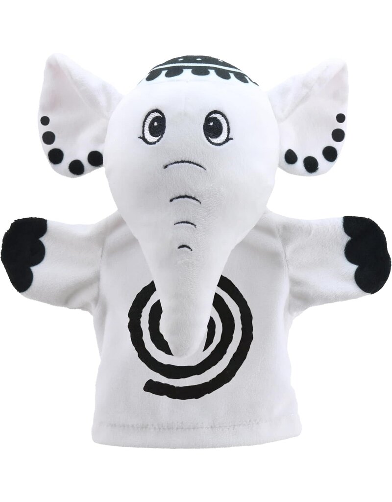 The Puppet Company My First Black & White Puppets - Elephant Hand Puppet