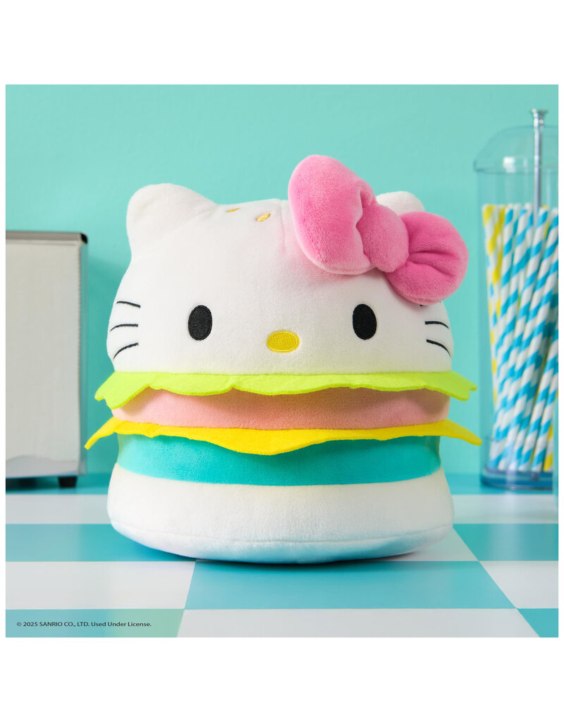 Gund Hello Kitty Hamburger Plush