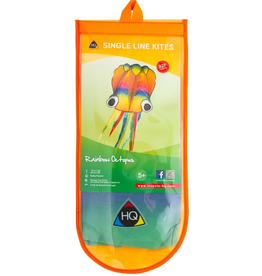 HQ Kites and Designs Kite -  Rainbow Octopus Kite (28")