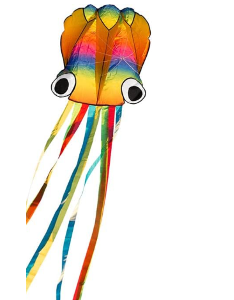 HQ Kites and Designs Kite -  Rainbow Octopus Kite (28")
