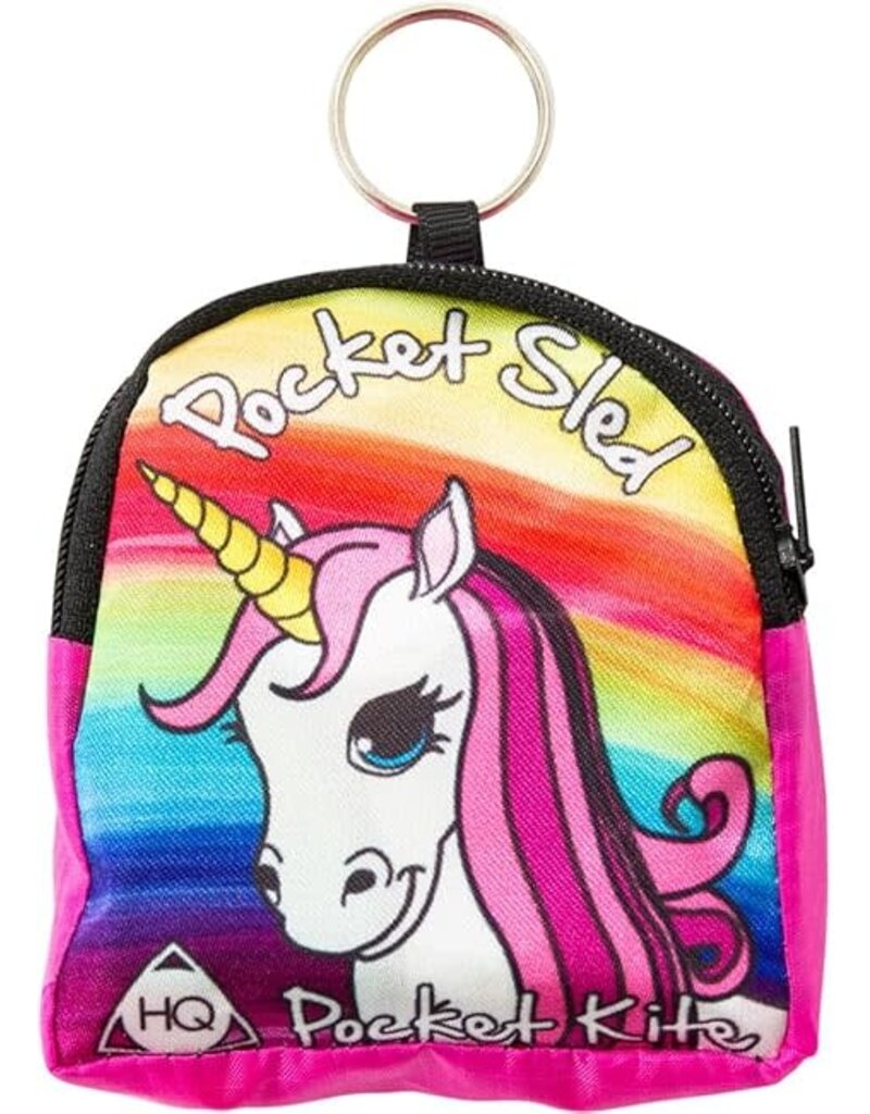 HQ Kites and Designs Pocket Kite - Pocket Sled Unicorn Kite