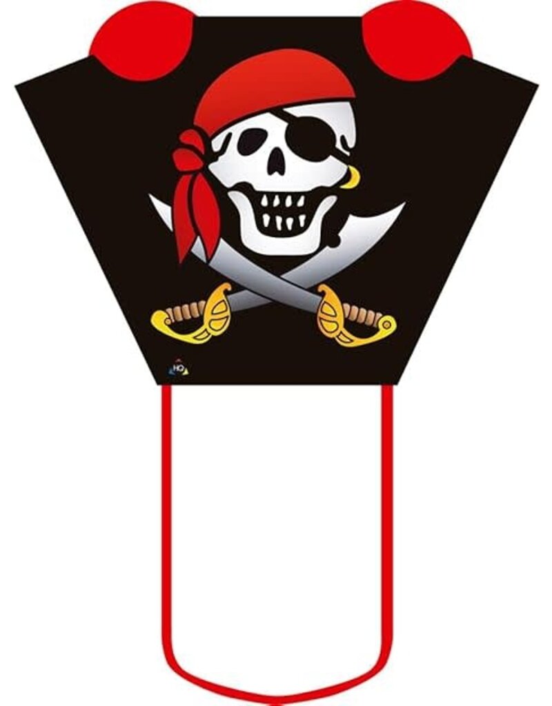 HQ Kites and Designs Pocket Kite - Pocket Sled Jolly Roger Kite