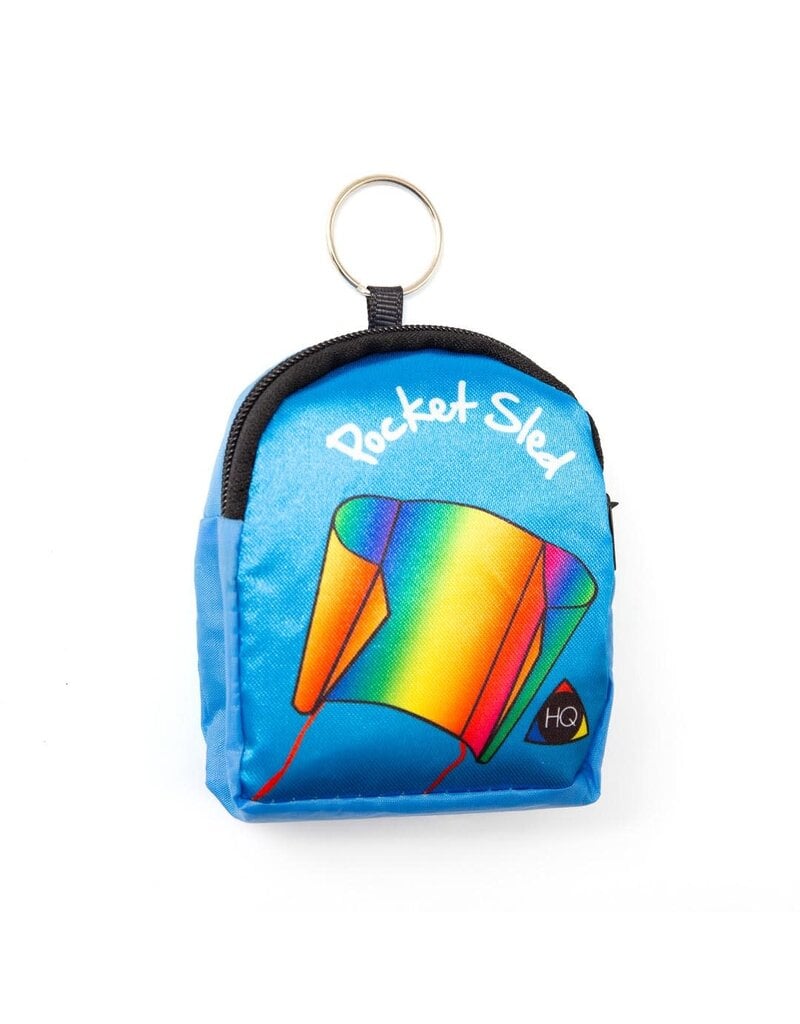 HQ Kites and Designs Pocket Kite - Pocket Sled Rainbow Kite