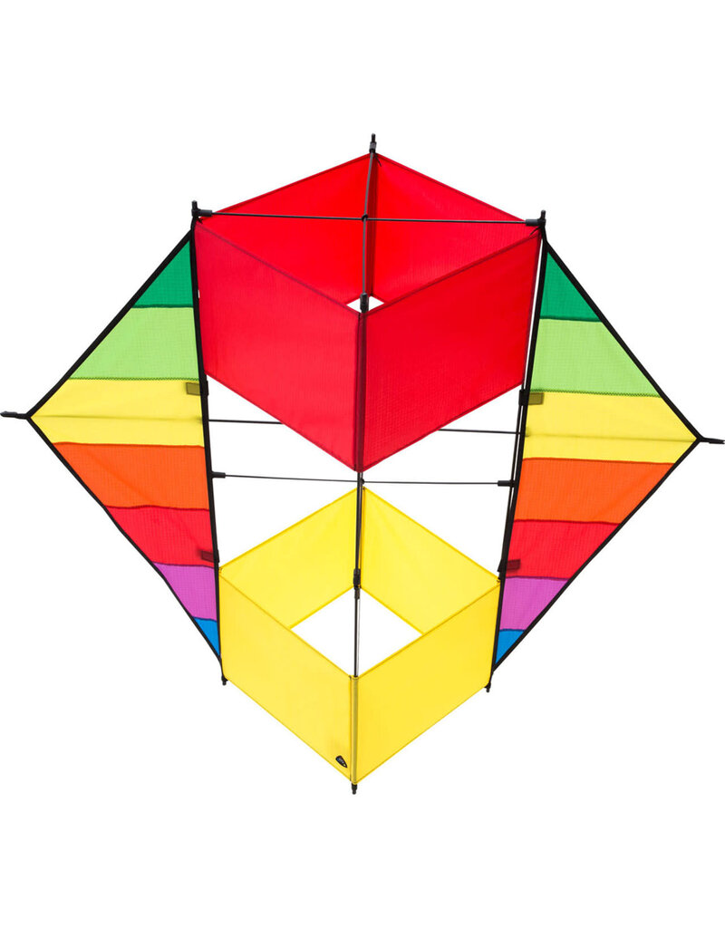 HQ Kites and Designs Kite -  F Box Beach Rainbow Kite (39")