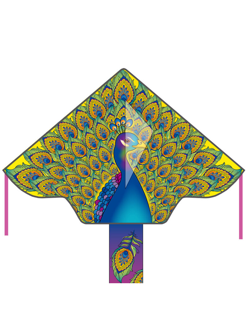 HQ Kites and Designs Simple Flyer Peacock Kite