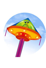HQ Kites and Designs Kite - UFO Simple Flyer (47")