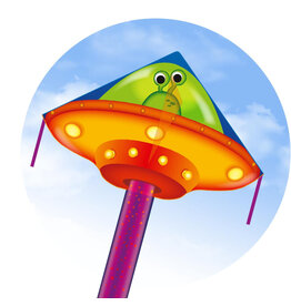 HQ Kites and Designs Kite - UFO Simple Flyer (47")