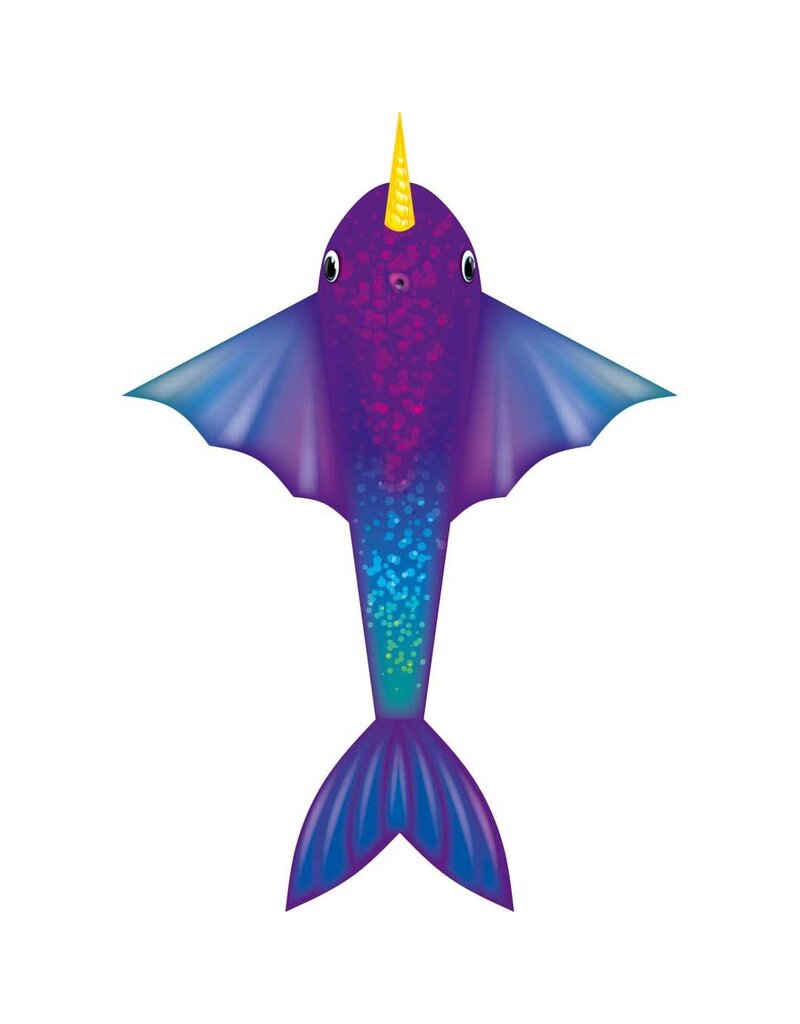 HQ Kites and Designs Kite - Narwhal Ready to Fly (58")
