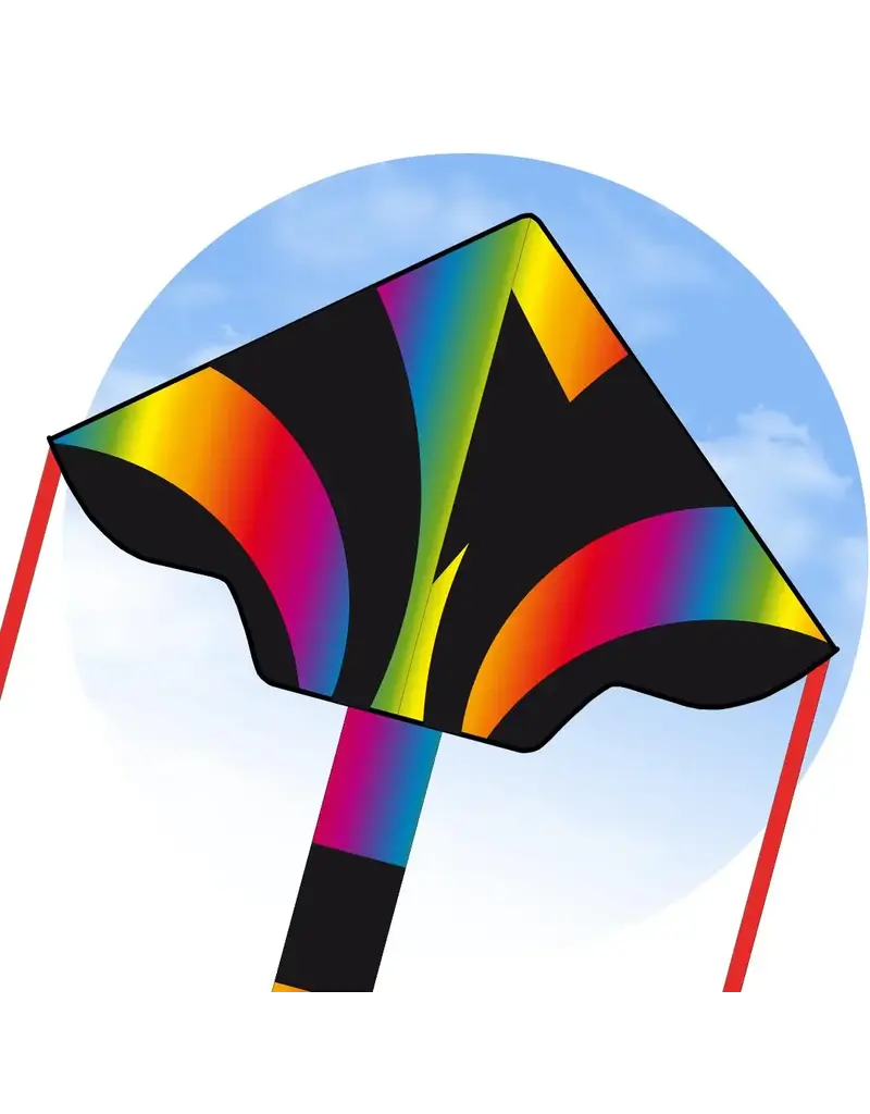 HQ Kites and Designs Ecoline Radient Rainbow Simple Flyer (47")