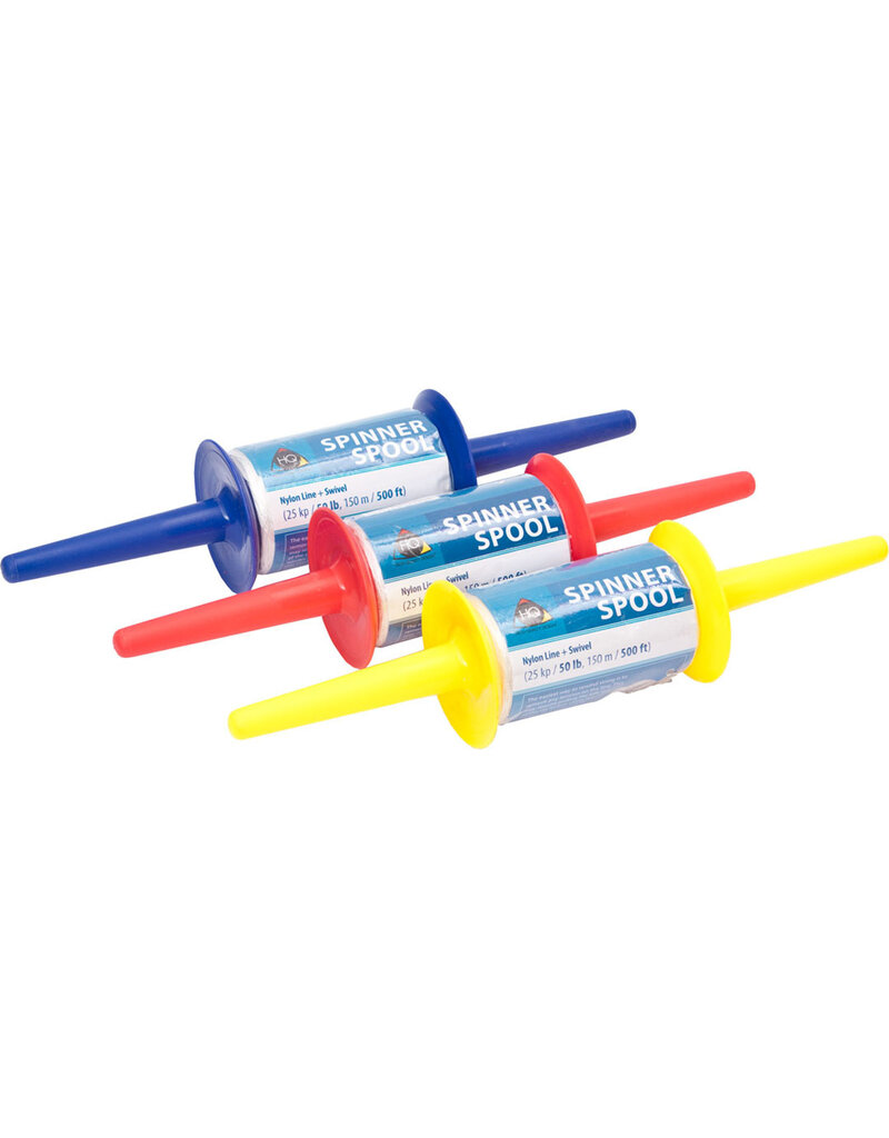 HQ Kites and Designs Skate Line Winder ( Assorted Colors, Sold Individually ) - 500 Feet, 55 Pounds