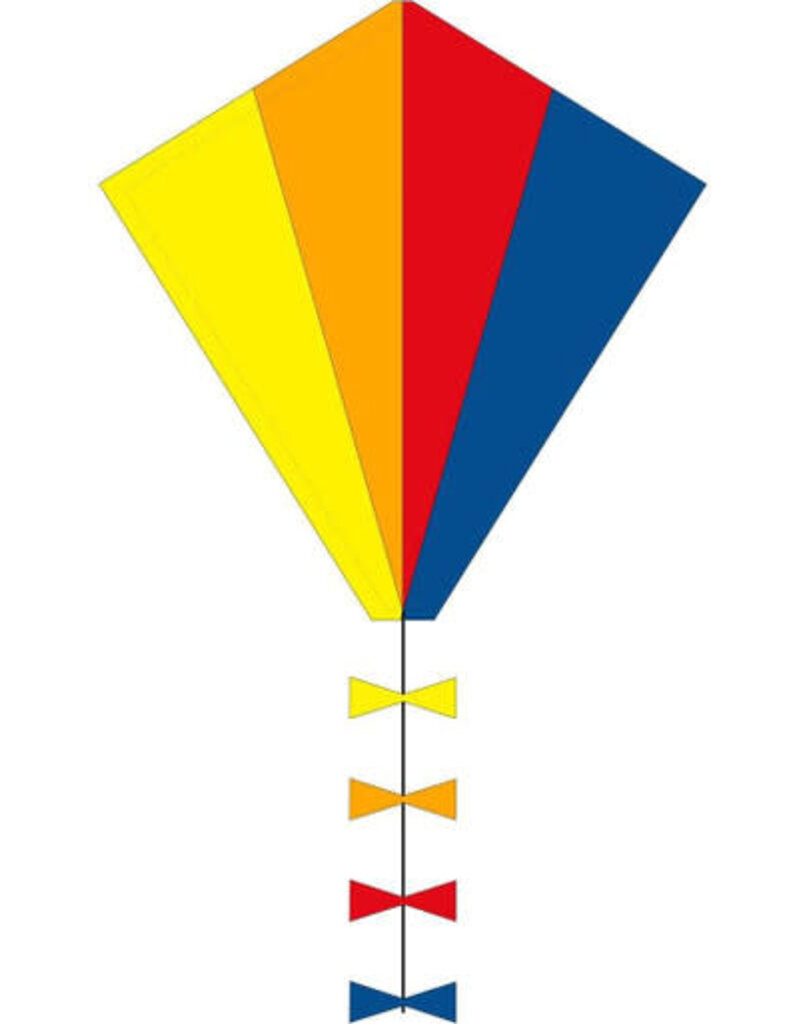 HQ Kites and Designs Kite - Eddy Spectrum Diamond Kite (20")