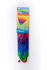 HQ Kites and Designs Kite - Ecoline Eddy Rainbow Patchwork Kite (20")