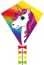 HQ Kites and Designs Kite - Eddy Unicorn Diamond Kite (20")