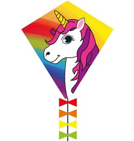 HQ Kites and Designs Kite - Eddy Unicorn Diamond Kite (20")
