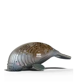 EUGY Manatee Cardboard 3D Puzzle