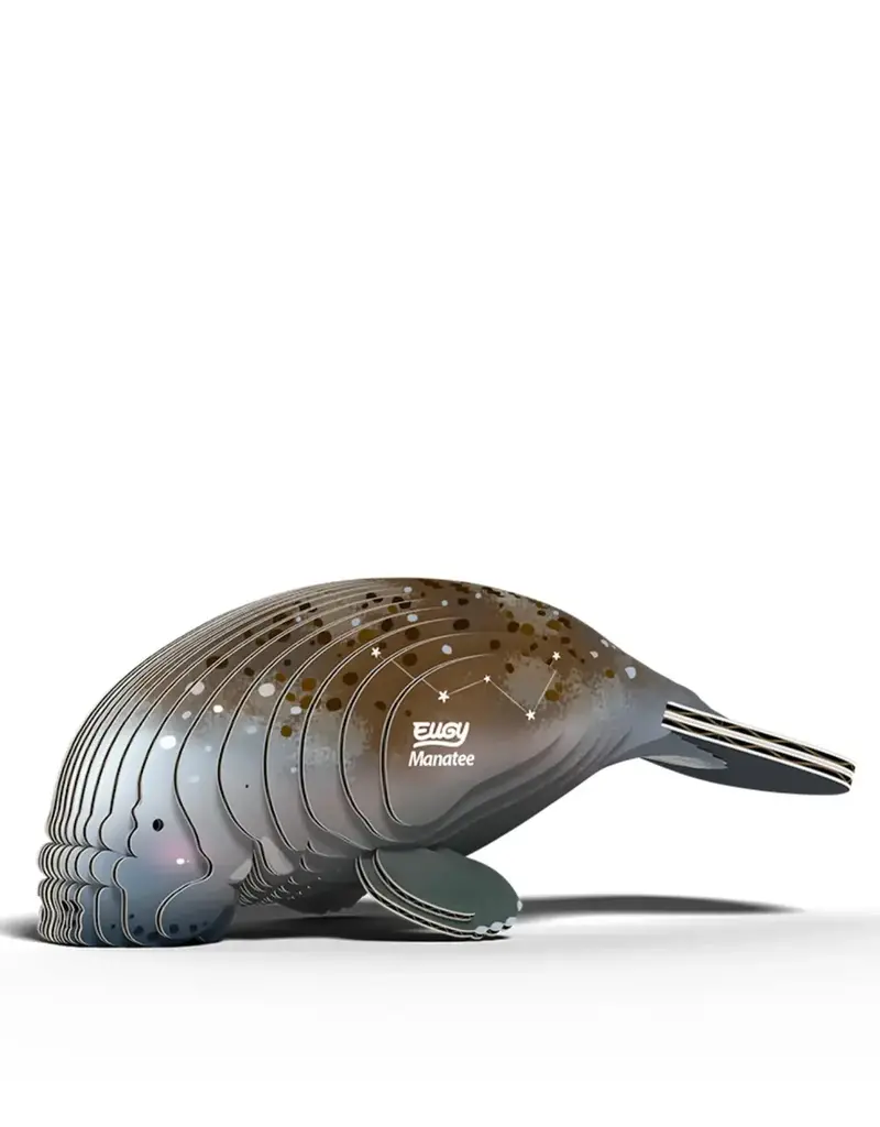 EUGY Manatee Cardboard 3D Puzzle