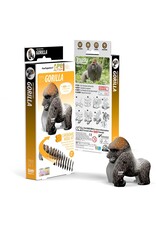 EUGY Gorilla Cardboard 3D Puzzle