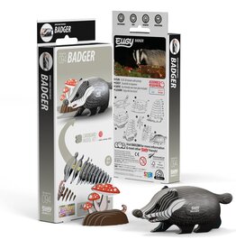 EUGY Badger 3D Puzzle