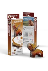 EUGY Highland Cow 3D Puzzle