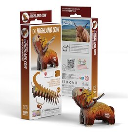 EUGY Highland Cow 3D Puzzle