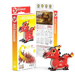 EUGY Red Dragon 3D Puzzle