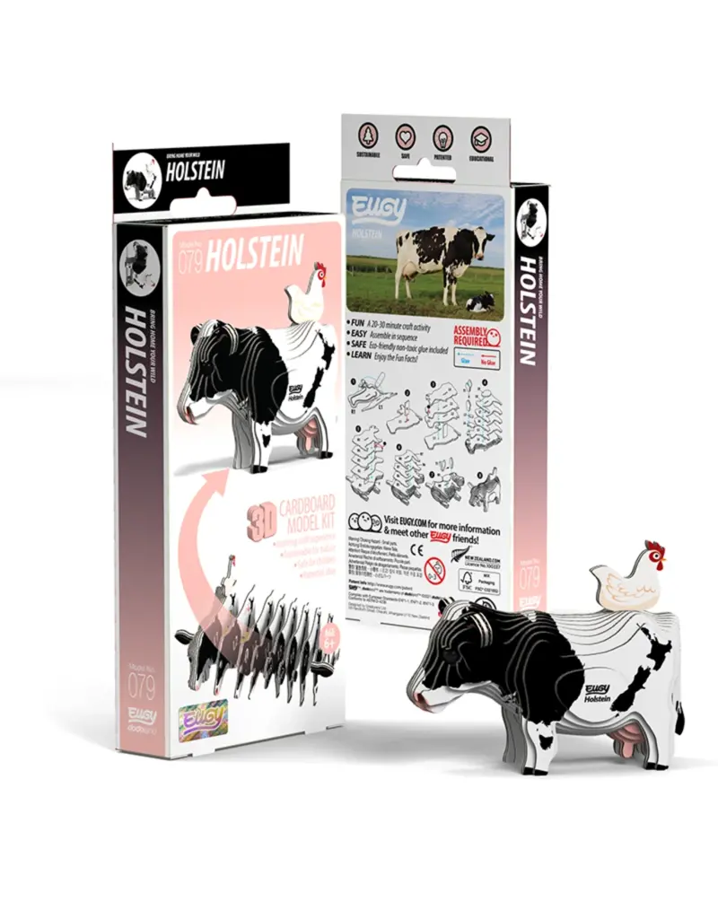 Safari Ltd. Holstein Friesian 3D Puzzle