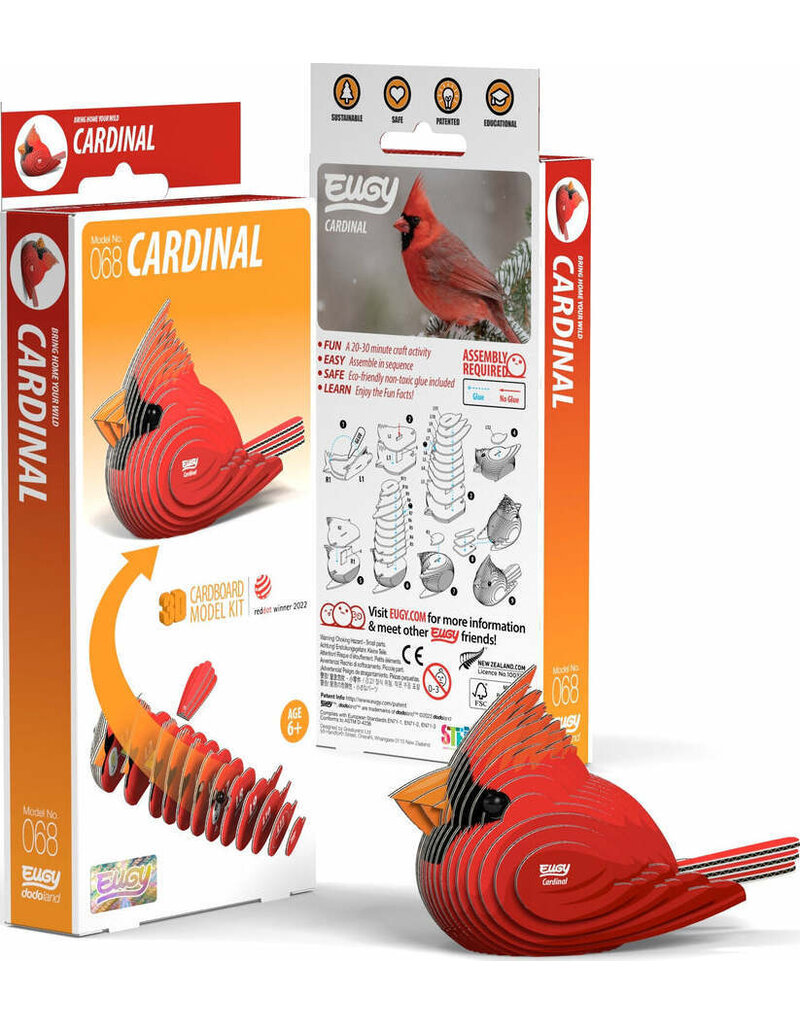 Safari Ltd. Cardinal 3D Puzzle