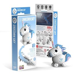 EUGY Unicorn Sky 3D Puzzle