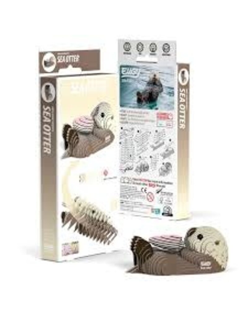 EUGY Sea Otter 3D Puzzle