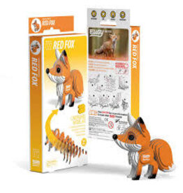 EUGY Red Fox 3D Puzzle