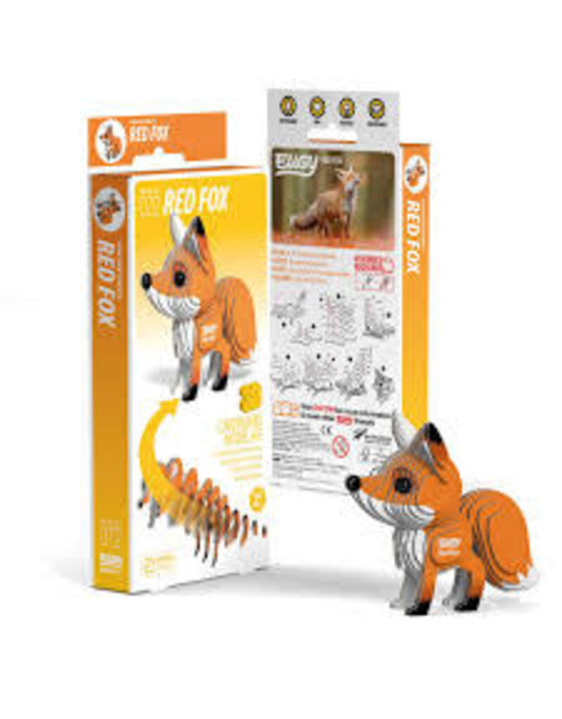EUGY Red Fox 3D Puzzle
