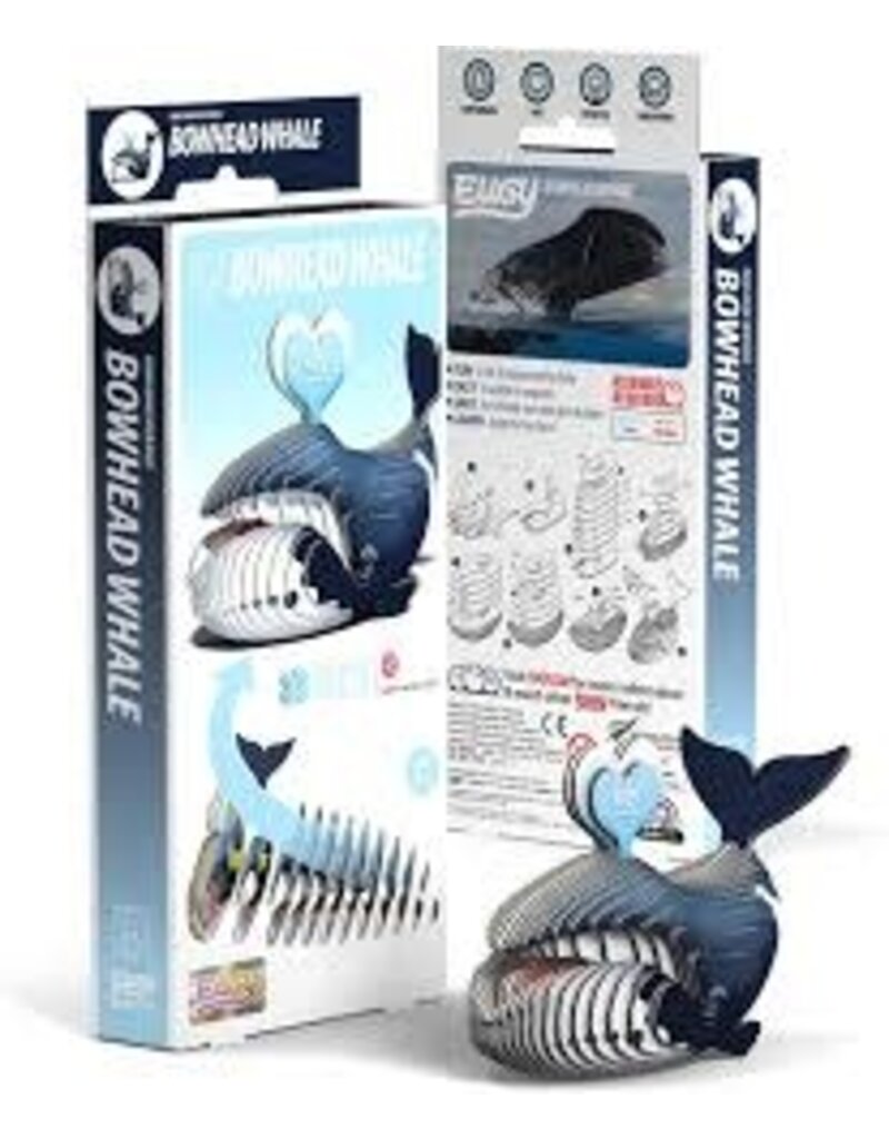 EUGY Bowhead Whale 3D Puzzle
