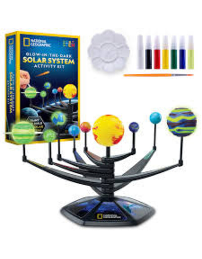 National Geographic Glow in the Dark Solar System Kit