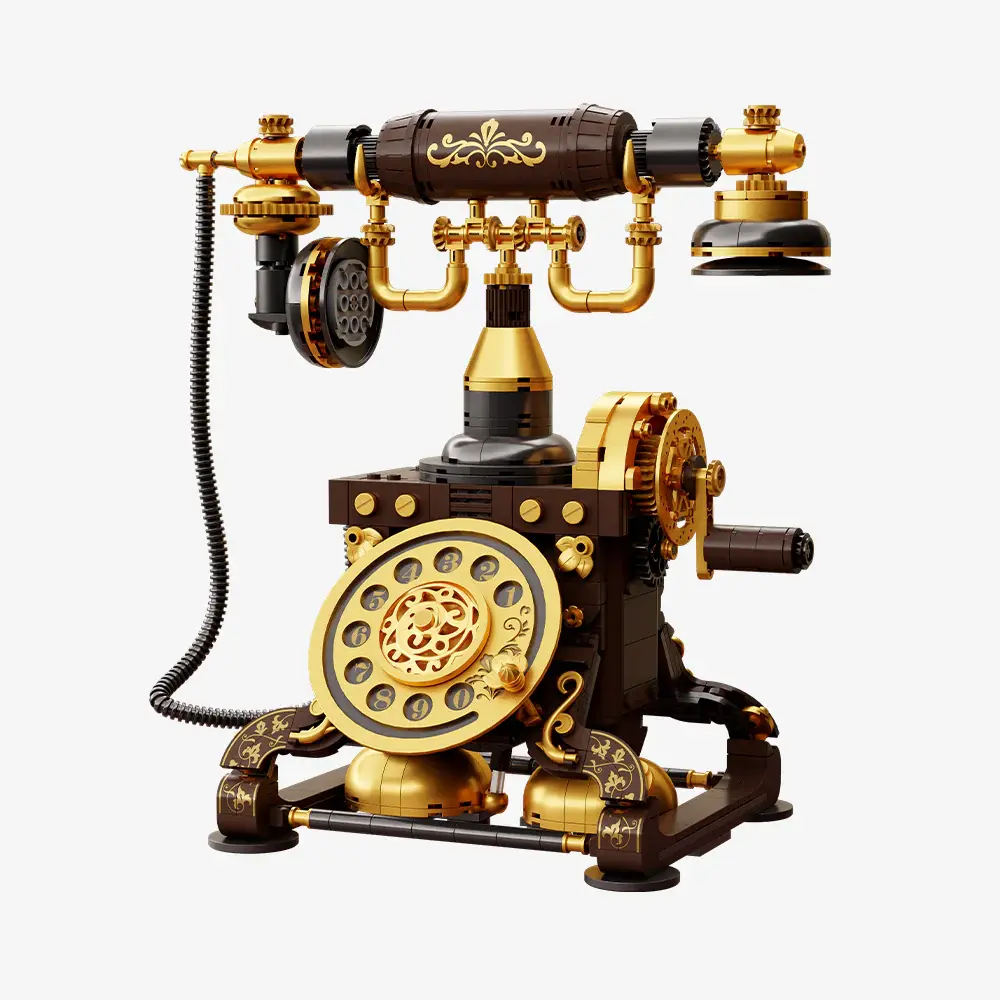 Pantasy Retro Phone Building Toy