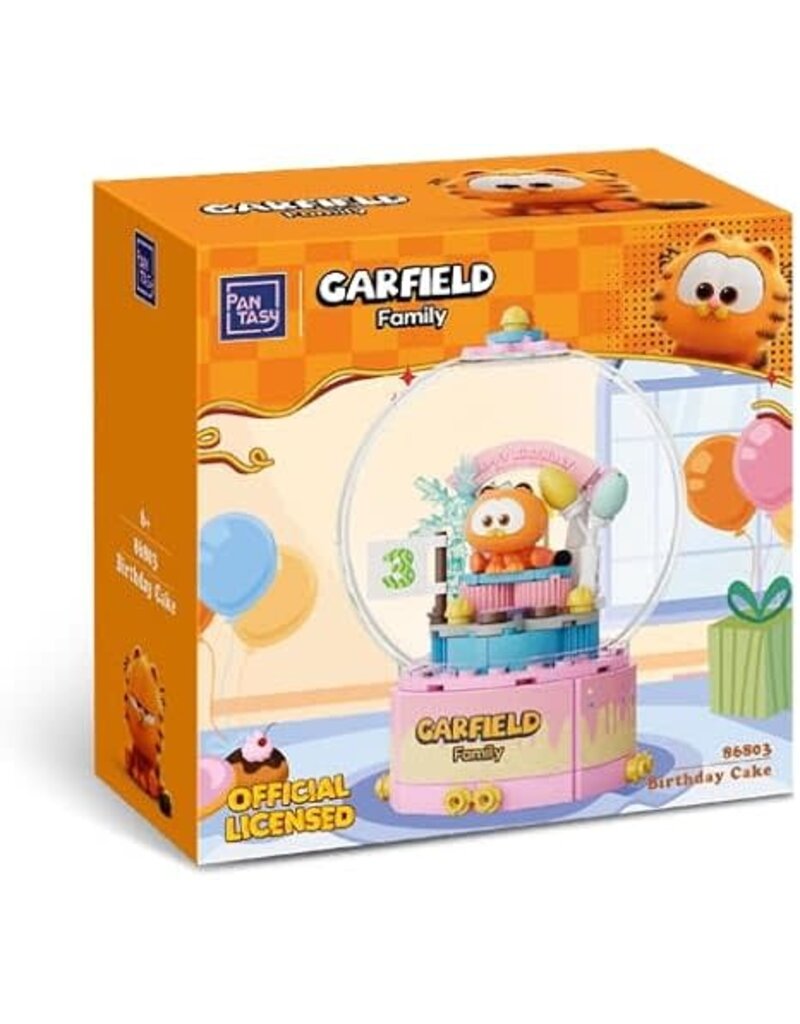 PANTASY Garfield Foodie Series Building Toy - Birthday Cake