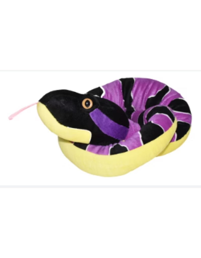Wild Republic Plush Snake Timber Rattle (54")