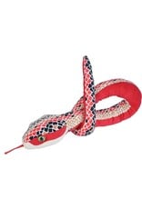Wild Republic Plush Snake Red Scales (54")