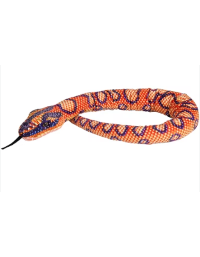 Wild Republic Plush Rainbow Boa 54"