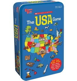 University Games Games The USA Game in Tin Box